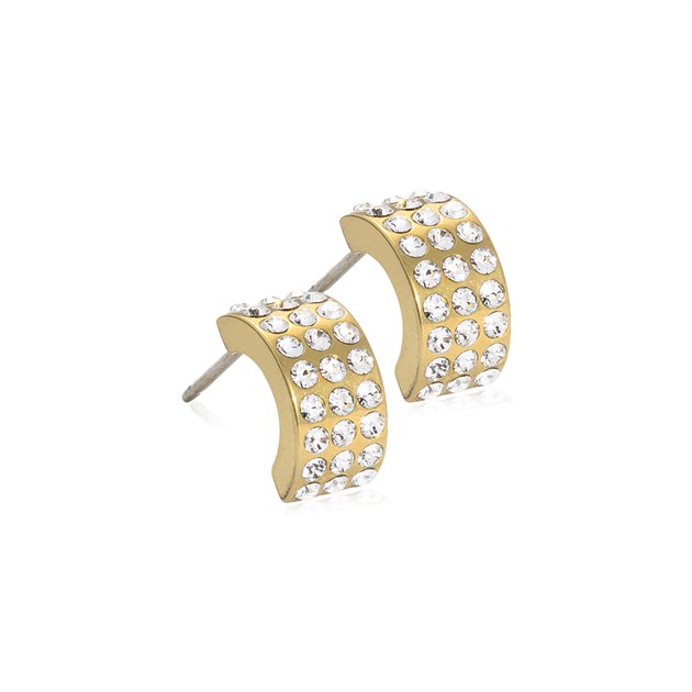 Golden Grand Brilliance Curved Crystal 10mm